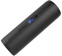 GWJKG Compresseur Portable numérique gonfleur 12 V DC Pompe à air pour Voiture pneus vélo, avec manomètre de Pneu, Tuyau d'air supplémentaire