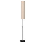 GWJKG Corner and Bedroom Standing Light with Lampshade Industrial Tall Lamp Floor Lamps for Living Room (Color : Black)