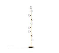 GWJKG Corner Creative Grape Gold Color 9 Head Standing Lamp Livingroom Bedroom Stand Light Floor Lamps for Living Room