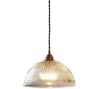GWJKG d'art Laiton Contemporain Pendre rayé avec des lustres en Verre E26 Indoor Aliving Assytures * 20cm
