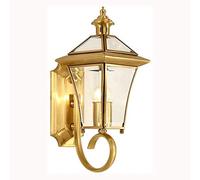 GWJKG European extérieur imperméable Murale Salon Chambre Coucher Moderne Lampe à économie d'énergie Minimaliste, Couloir de Chevet Lantern Luminaires