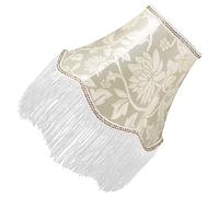 GWJKG Fabric Tissu Victorien Fringe E27 Base pour Le Salon Chambre de Bureau décor