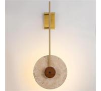 GWJKG Grande Lampe intérieure Abat-Jour Jaune en Pierre Grotte, Application Style rétro avec Une lumière Chaude 3000k, Un Mural à LED 9W pour l'éclairage décoration Murale l'hôtel, la Chambre
