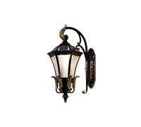 GWJKG Lamp à Balayage Solaire - Industrial Rétro avec Construction en Alu Enfilé Réflecteur de Verre, Conçu pour la Terrasse, Le, l'Échafaudage d'une Villa, Une Buvette, Un Salon Un Club