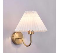 GWJKG Lamp de chandelle pleatée en Tissu pour Chambre à Coucher, Salon, pièce à Vivre Cuisine - Style Nordic épuré