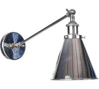 GWJKG Lampe à Bras Swing Vintage réglable - Lumière Lecture Industrielle avec Nuance métal, Application Murale en Laiton Antique pour Chambre, Salle d'étude décoration de Salon