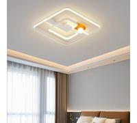 GWJKG Lampe de Plafond en Europe du Nord LED Trois Tons HT Lampe à dimmable à chandeli