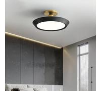 GWJKG Lampe de Plafond en métal Gris Moderne LETURE LED Plage LED LED LEIL MIVEUX LIGNAGE DE PLAFICATION Ronde, Chandelier D'ÉCLAIR