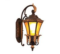 GWJKG Lampe Fashion étanche à l'extérieur de la métal rétro, lumière Murale Industrielle en Aluminium Moulage, utilisé pour Veranda Terrace House Garden Yard Luminaires
