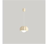 GWJKG Lampe Plafond Suspendue Compatible avec la Chambre - - Éclairage du Pendentif LED Moderne - Bulbe de Lait Blanc - Chandelier Rose Orange Mi-Ni, d'éclairage