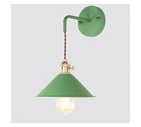 GWJKG Lampes Nordic Wall, Fixture la Murale E26 Emballage d'éclairage Mural Spot projecteur avec Peinture givrée Corps Lampe de Chevet Color : Gree
