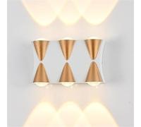 GWJKG Lançonné lumières luminaires Modernes de projecteurs d'écran câblés, Lampes murales pour Les Applications d'éclairage décoratives intérieures extérieures (6lights)