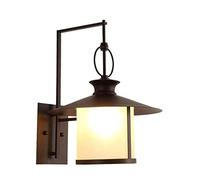 GWJKG Lanterne Mural extérieur, Appliques murales extérieures, d'éclairage Lampe pour Patio, luminaires de lumière Murale extérieure