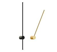 GWJKG LED Long 350 ° Rotation Murale Lumière pour la Maison ESCAIRS DE Chambre Soir SOLAG