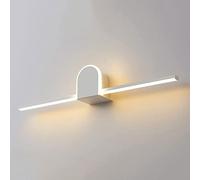 GWJKG Light Mur pour Casse-toi la Salle de Bain Vanité Makeup Miroir 3000K Blanc Chaud 80 cm