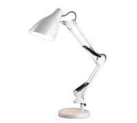 GWJKG Living Room Swing Arm Lamp,Metal Desk Lamps Eye Protection Reading Lamp for Office Bedroom Table Home Bedside Lamp(Black)