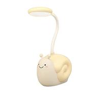 GWJKG Living Room USB Charging Desk with Pen Holder Student Writing Hose Dormitory Bedroom Table Lamp Soft for Study Home Bedside Lamp(Green)