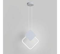 GWJKG, Luxury Luxe Moderne Bubble Boule d'éclairage de 丨 Pendentif LED Light Children's Room Dining Room Restaurage de Lampe Suspendue Chrome en Verre Blanc 48/72 (Blancs, 72lights) (Blanc,