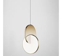 GWJKG Moderne LED LED Pendants LUMIÈRES 9W MIRMOR ÉCLAIRAGE DE CHANDEIR avec Champe D'ACHEUR ACHEURE ACIEUX ACHEUR SORTE PLADIER pour Table Place À Danser LA Cuisine CUILLE, Chrome 18X28CM (,