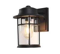 GWJKG Murale extérieure Mural imperméable métal Pendentif métallue en Verre créatif personnalisé éclairage la Lampe de Balcon Villa