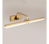 GWJKG Murale Noire Moderne vanité Salle Bain Miroir réglable Lémier pour la Casse-toi Table lit Lampe décoration de Chevet Rotatif 72 cm