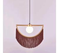 GWJKG Pilderie à Glace E27 1- en métal Verre Suspendu Clair Luxe Salon Chambre Princesse décoration plafonnier Lampe de Suspension, Plafond d'éclairage Pendentif