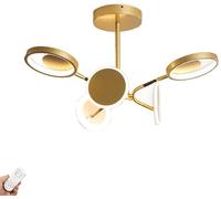 GWJKG plafonnier LED créatif Moderne, de l'atmosphère légère Nordique, Salon à la Maison, Salon-Blanc 6 Pendentif léger Lampe de décoration intérieure (Pas d'aurorat, 6 tête)