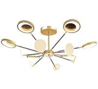 GWJKG plafonnier LED créatif Moderne, de l'atmosphère légère Nordique, Salon à la Maison, Salon Blanc 6 Pendentif léger Lampe de décoration intérieure (Blanc, 12 tête)