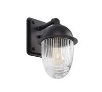 GWJKG rétro extérieur Protection Contre la Rouille Balcon de Lampe Murale Lumineuse Transparente Lanterne étanche à Disposition du Porche Anti-Avertissement