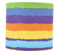 GWJKG teneur Arc-en-Ciel Couverte Lampes décoration Noire Stombres Tissu lampadaire Tambour plafonnier Le Plafond couvreter Plancher Blanc rétro décor Bureau Couverture de à la Lampe