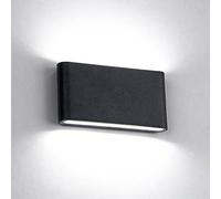 GWJKG Wall Sconce Square LED Wall Lamp 6 W 12 W Outdoor Indoor Waterproof Wall Light Slim Aisle Lights Bedroom Living Room Balcony Decoration Waterproof
