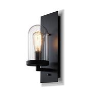 GWJKG Wall Sconce Vintage Wall Lights European Antique Wall Lantern Socket Industrial Lighting Rustique Wire Metal Cage Wall Lamp Indoor Home Bracket Light Retro Light Fixture Waterproof