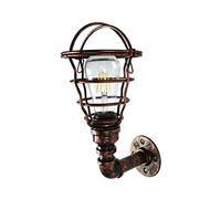 GWJKG Wall Sconce Vintage Wall Lights Metal Socket Industrial Lighting Rustique Wire Cage Sconces Intérieur Home Lamp Rétro Light Fixture Sconce Iron Home Bar Aisle Café Restaurant Loft Lobby