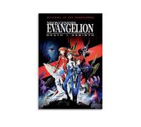 GWJXYWZP Neon Genesis Evangelion Poster sur toile de dessin animé classique Décoration pour chambre à coucher 30 x 45 cm Sans cadre