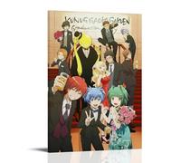 GWJXYWZP Poster sur toile de dessin animé Assassination Classroom - Art mural décoratif pour chambre à coucher - 30 x 45 cm - Style cadre