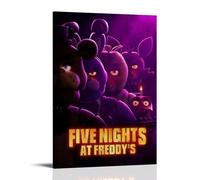 GWJXYWZP Poster sur toile Five Nights at Freddy's classique de films et séries télévisées - Art mural décoratif pour chambre à coucher - 30 x 45 cm - Style cadre