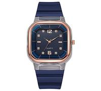 Gwm5610-1 Montre à quartz pour femme avec cadran et bracelet en silicone, C, taille unique