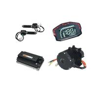 GWRQXWCKA Kit de Conversion Moteur à entraînement intermédiaire QS138 3000 W V3 72 V 110 km/h avec contrôleur EM150-2SP(Em200-2)