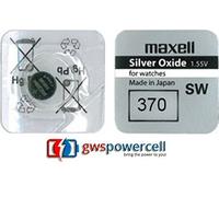 GWS-powerCell Maxell cellules à bouton montres polaire série/301/303/314/315/317/319/321/329/335/337/344/346/348/357/361/362/363/364/365/366/370/371/372/373/376/377/379/380/381/384/386/389/390/391/392/394/395/396/397/399- - 1x 370