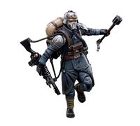 GWTCTOY JoyToy 40K Figurine d'action originale 1:18 Astra Militarum Death Corps of Guarn Veteran Squad Guardsman