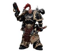 GWTCTOY JoyToy GW 40K Figurine d'action 1:18 Chaos Space Marines Black Legion Chosen avec pistolet plasma et Power Axe