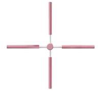 Gwtdtoad Barre de yoga correcteur de, bâtons de yoga anti-bouloches pour le dos et le cou, barre de correction de bosse rétractable, lisseur du dos pour corriger les bosses et les bosses de