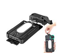 Gwtdtoad Batterie Externe À Panneau Solaire,20000mAh Pack de Batterie de Survie - Solaire à Manivelle Chargeur de Téléphone - pour Road Trip Pêche Camping Randonnée Voyage Backpacking