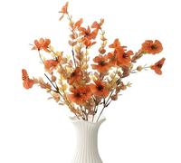 Gwtdtoad Bouquets de Fleurs Séchées,Composition Florale Séchée,Décoration Fausse Réaliste pour Événements - Jardin Entrée Porche Balcon Mariage Photographie