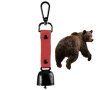 Gwtdtoad Clochette Anti-Ours Extérieur, avec, Cloche À Ours Forte, Portable Et Magnétique, Alerte Sonore pour Randonnée, Camping et Faune Sauvage, pour Sports Cyclisme Escalade Randonnée