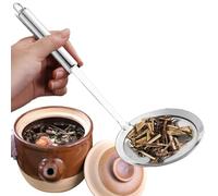 Gwtdtoad Cuillère Écumoire | Passoire Cuisinière en Acier Inoxydable | Louche Passoire à Maillage Fin pour Filtre à Huile Aliments - Pour Skimmer Écume Pot Huile Soupes Jus