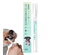 Gwtdtoad Gel Dentaire Réparateur pour Animaux de Compagnie - Stylo Blanchissant Pour Dents D'Animaux - Outil de Nettoyage de 5 ml pour Réparation des Taches, Fraîche et Brossage pour Chat et Chiot