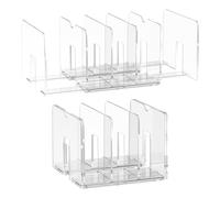 Gwtdtoad Organisateur de Fichiers pour Bureau | Range-Documents Extensible pour Tiroirs et Bureau | 2 Organisateurs de Documents pour Accessoires de | Rangement pour Papiers, Lettres et Cours