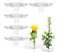 Gwtdtoad Présentoir à Fleurs - Étagère D'Arrangement Floral Transparent | Support De Tiges Pour Fleurs - pour Aquariums Table Salon Étagère Chambre Chambre d'Enfant Banquet Vacances Mariages