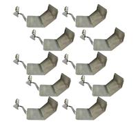 Gwtdtoad Tapis de soudage | Couverture contre les températures élevées et les flammes - Barrière d'isolation thermique en 10 pièces pour soudure, brasage, réparation de tuyaux en cuivre, travaux de